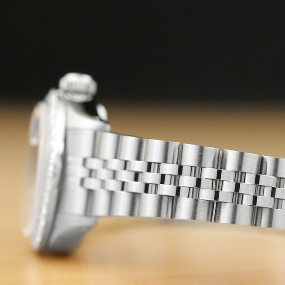 MINT!  ROLEX DATE JUST 18K WHITE GOLD! STUNNING! main image 5